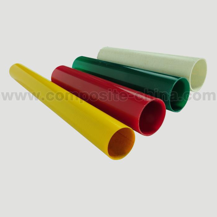 Gelbe Fiberglas Rohr