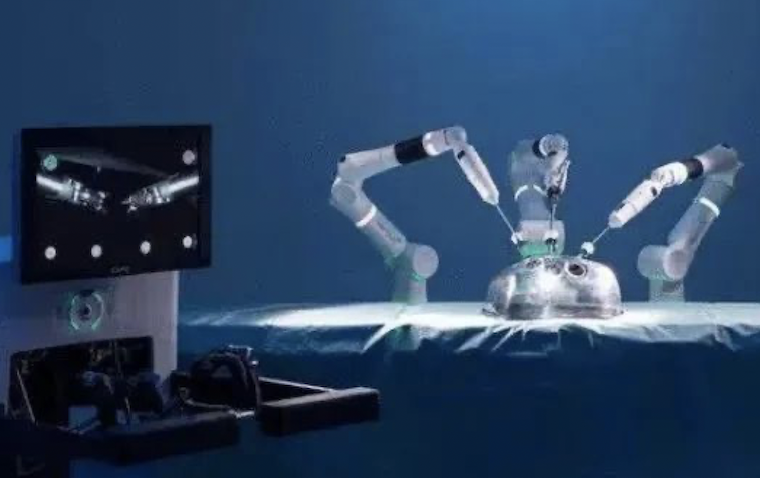 Chirurgische medizinische Komponenten aus Kohlefaser: Roboterarme, Bettplatten