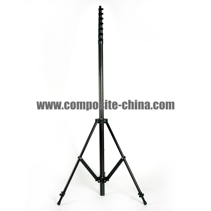 Langlebige Teleskop-Inspektionsstange aus Kohlefaser