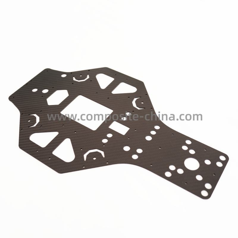 Bearbeitete Kohlefaserplatten